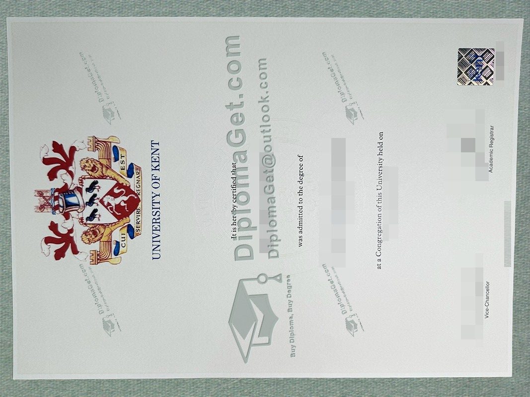 肯特大学文凭, University of Kent Degree