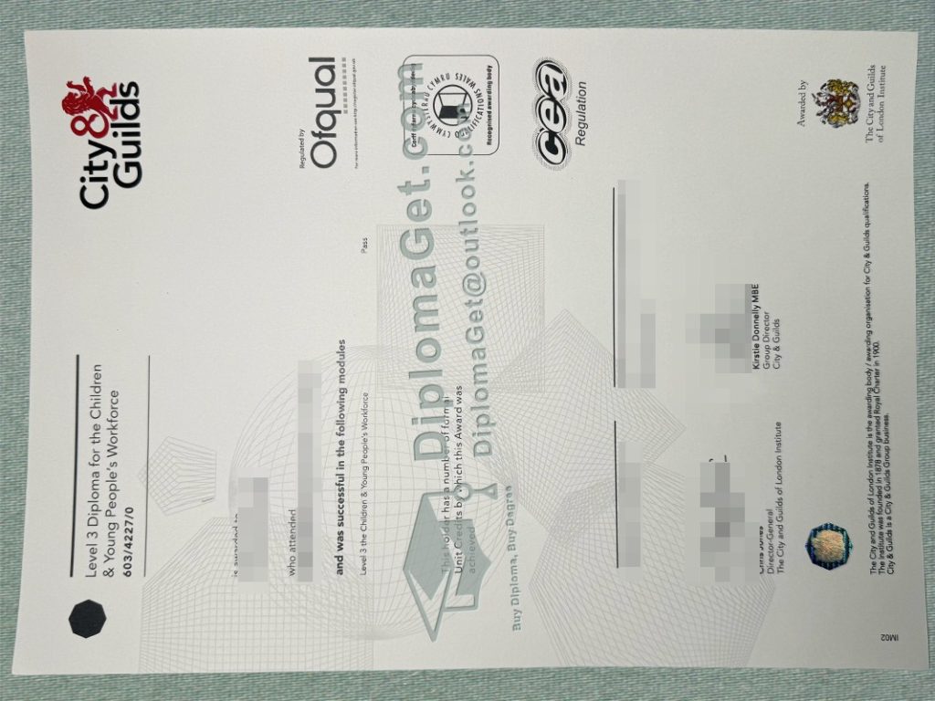 英国城市行业协会基金会 city & guilds Level 3 Diploma