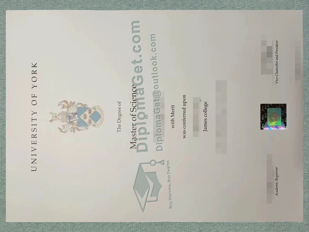 英国约克大学文凭, University of York Diploma