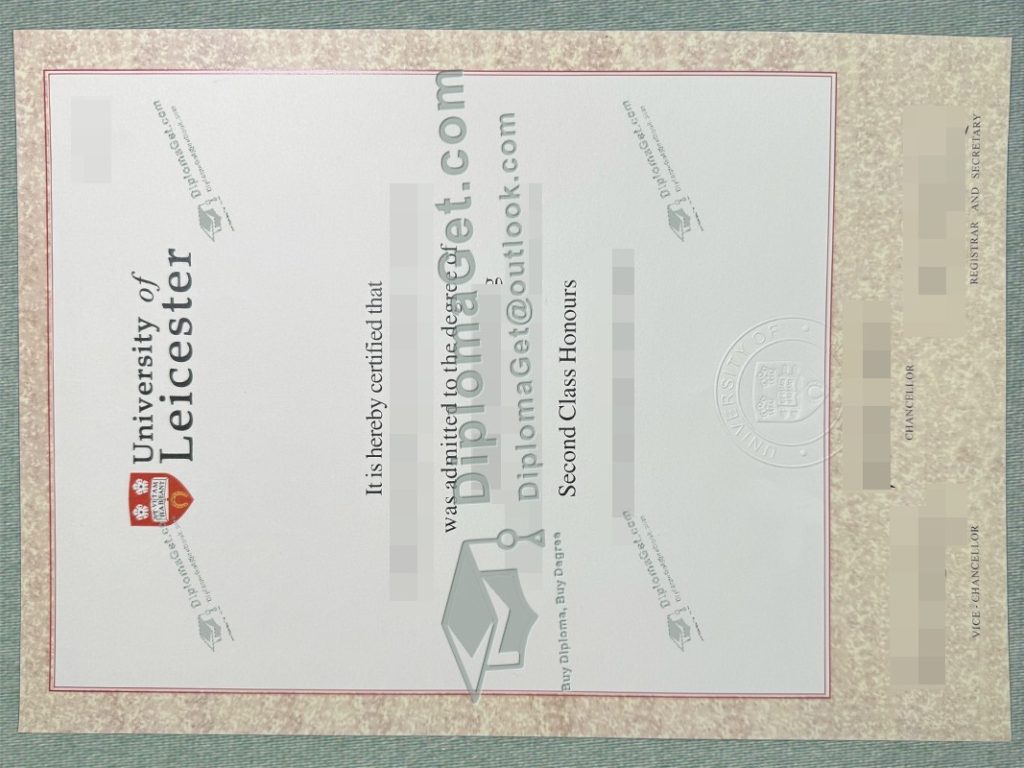 莱斯特大学文凭, University of Leicester Diploma