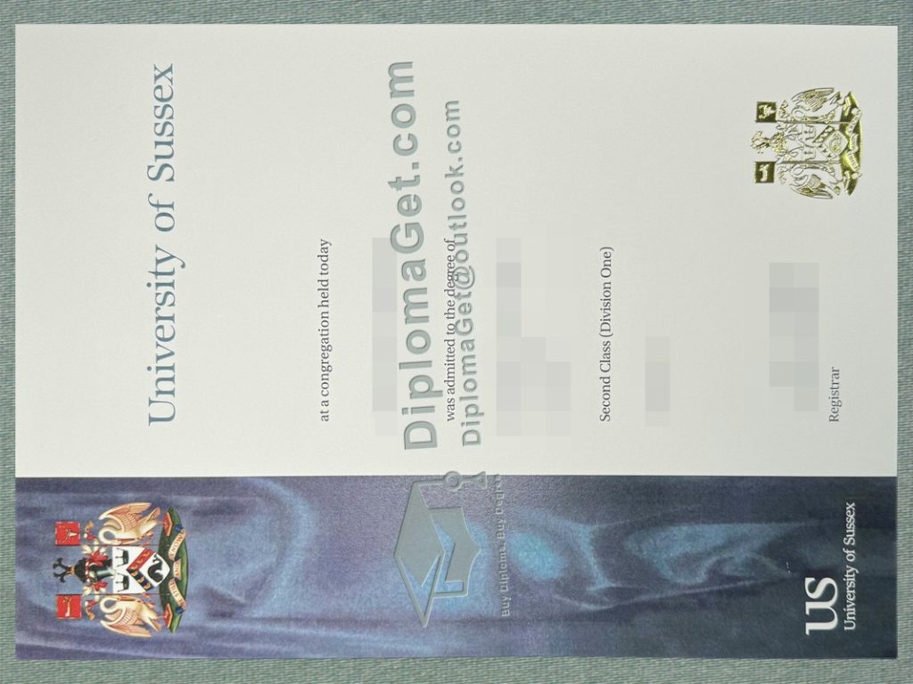 萨塞克斯大学文凭, University of Sussex Degree