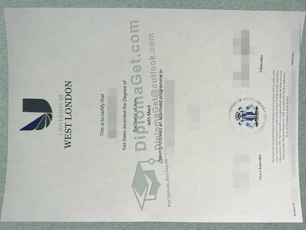 西伦敦大学学位, University of West London Degree