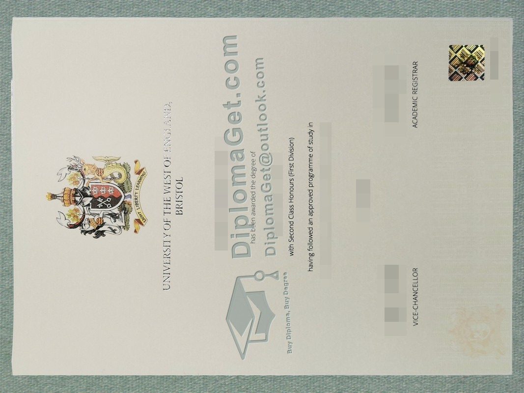 西英格兰大学布里斯托分校文凭, University of the West of England Bristol Degree