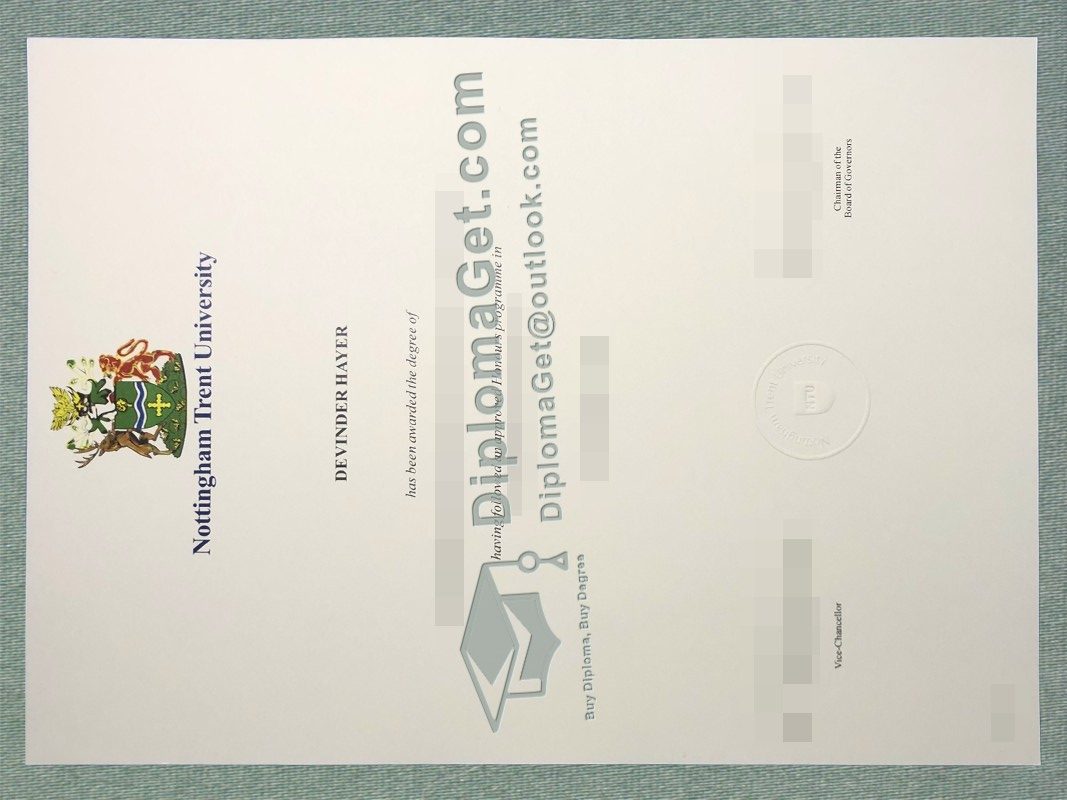 诺丁汉特伦特大学文凭, Nottingham Trent University Degree