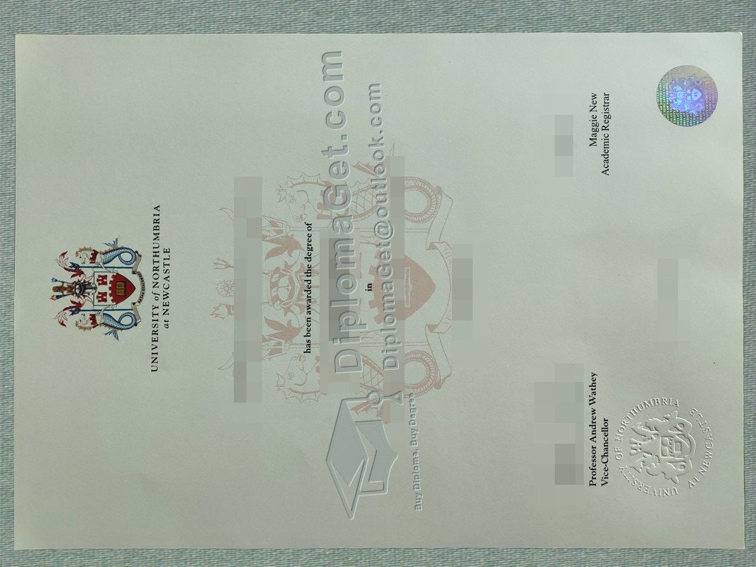 诺森比亚大学文凭, Northumbria University Degree