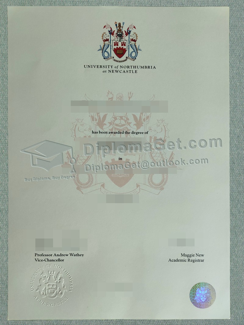 诺森比亚大学文凭, Northumbria University Degree