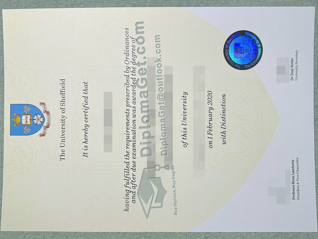 谢菲尔德大学文凭, Sheffield Hallam University Diploma