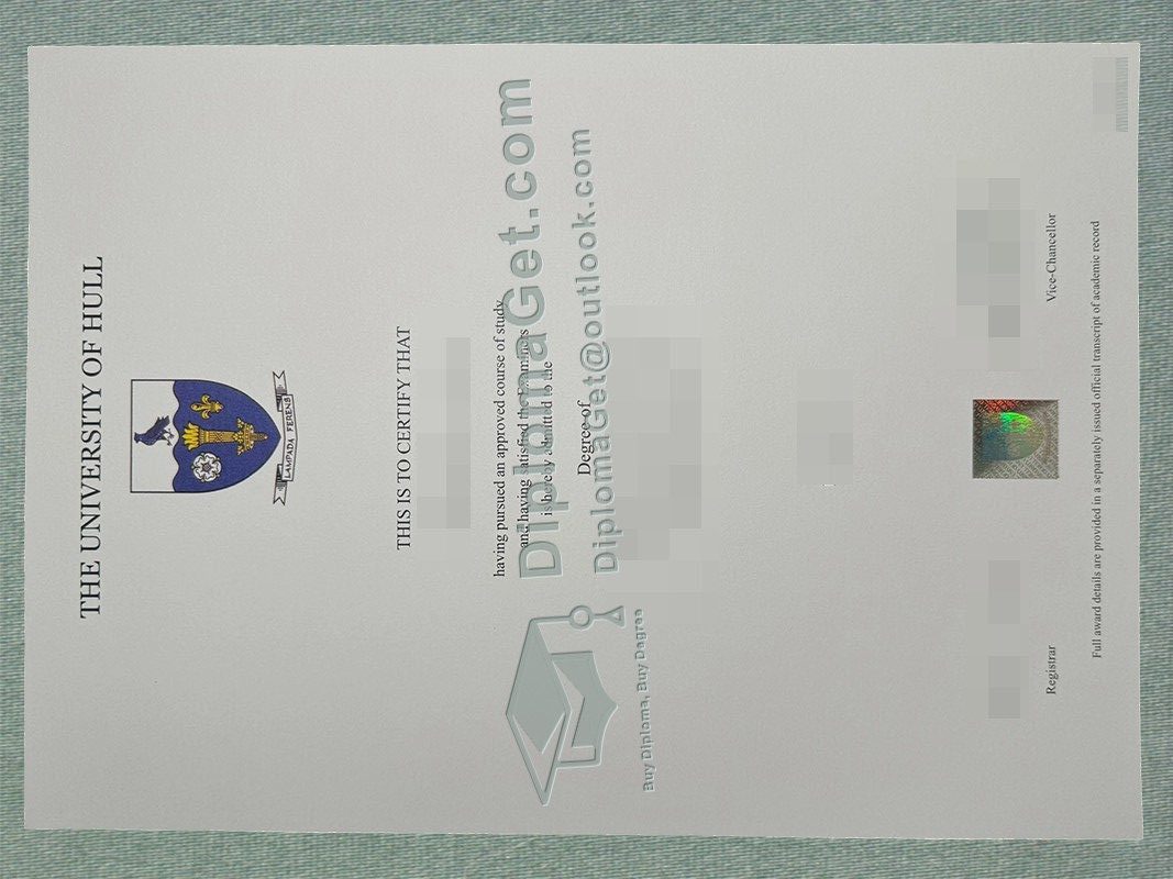 赫尔大学文凭 University of Hull Degree