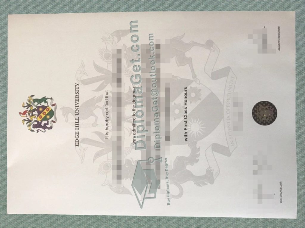 边山大学文凭 Edge Hill University Degree