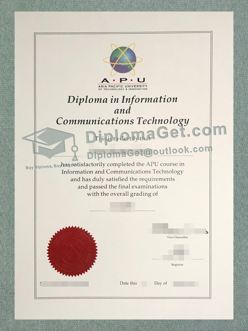 City University Malaysia Diploma, 马来西亚城市大学文凭