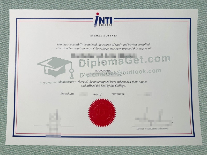 INTI College Sarawak diploma, 砂拉越英迪学院文凭