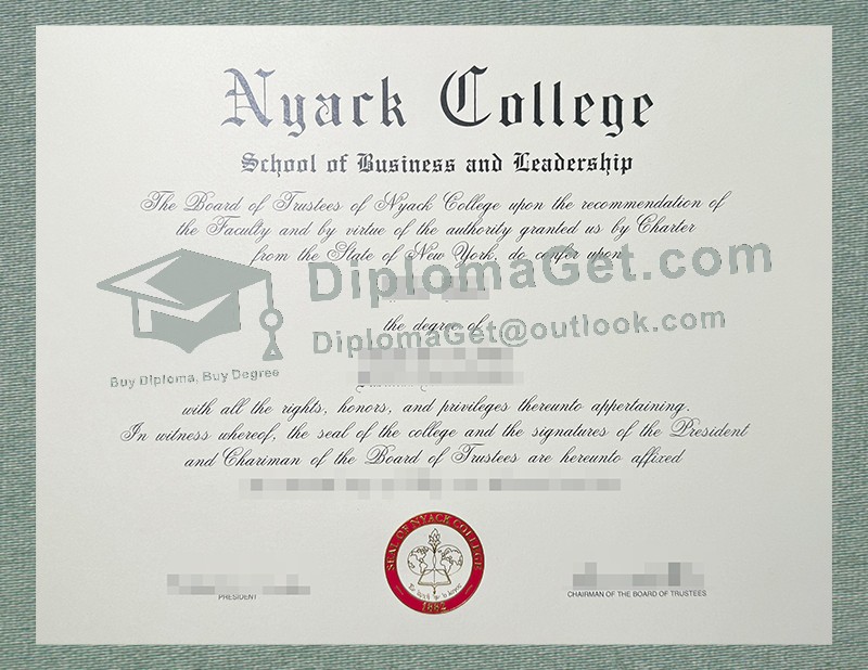 奈亚克学院商学院与领导力学院文凭, Nyack College School of Business and Leadership Diploma