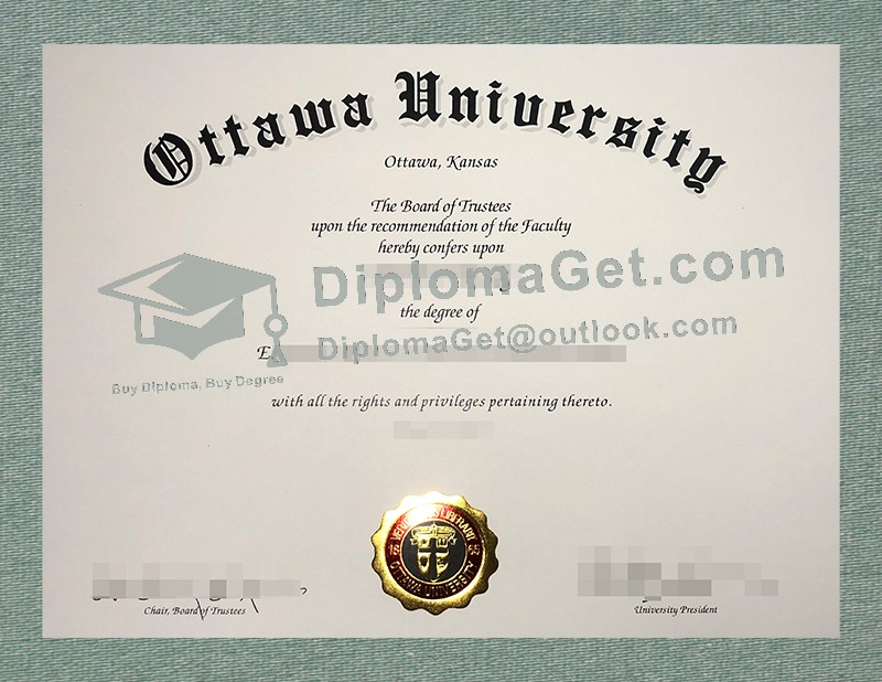 渥太华大学文凭, Ottawa University Diploma