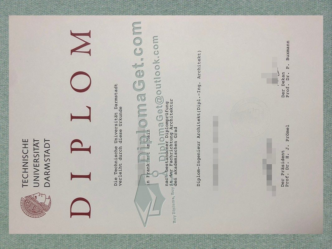 达姆施塔特工业大学文凭, Technische Universität Darmstadt Diplom