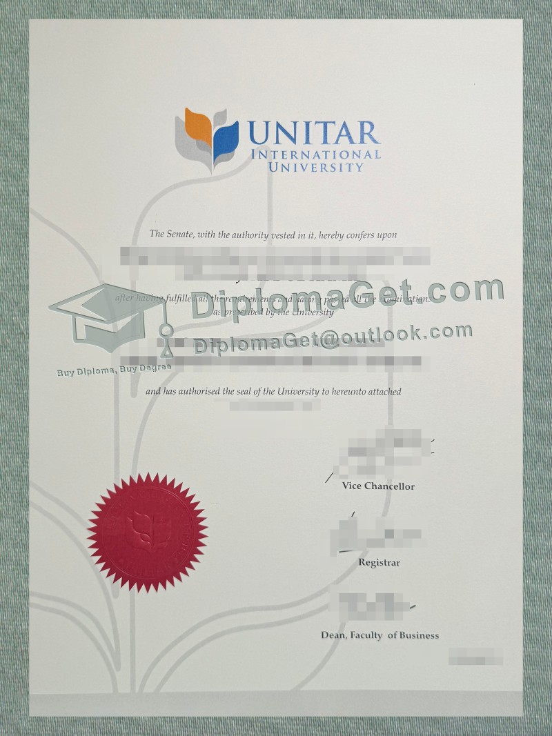 训研所国际大学文凭, UNITAR International University Diploma