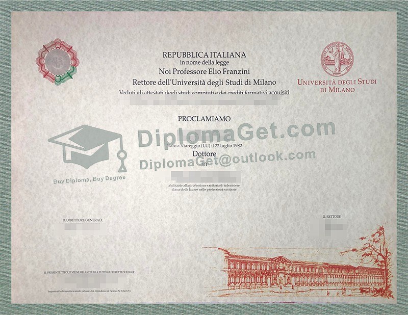 米兰大学文凭, Università degli Studi di Milano Diploma