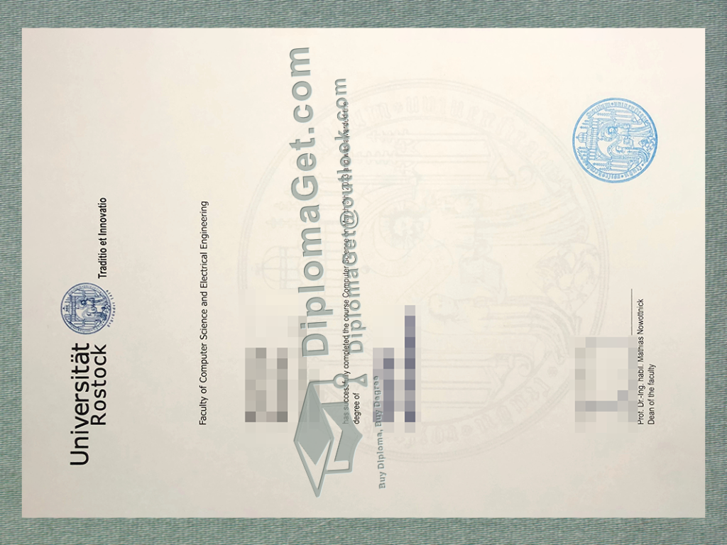 罗斯托克大学文凭, University of Rostock diploma