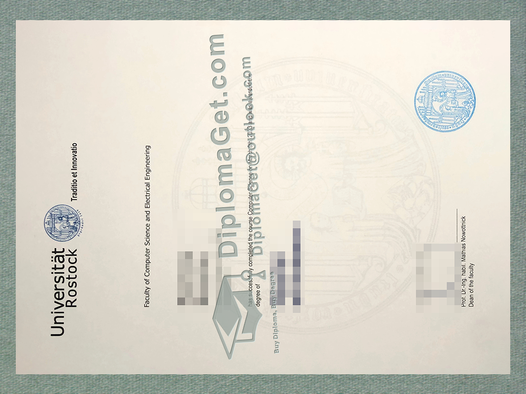 罗斯托克大学文凭, University of Rostock diploma