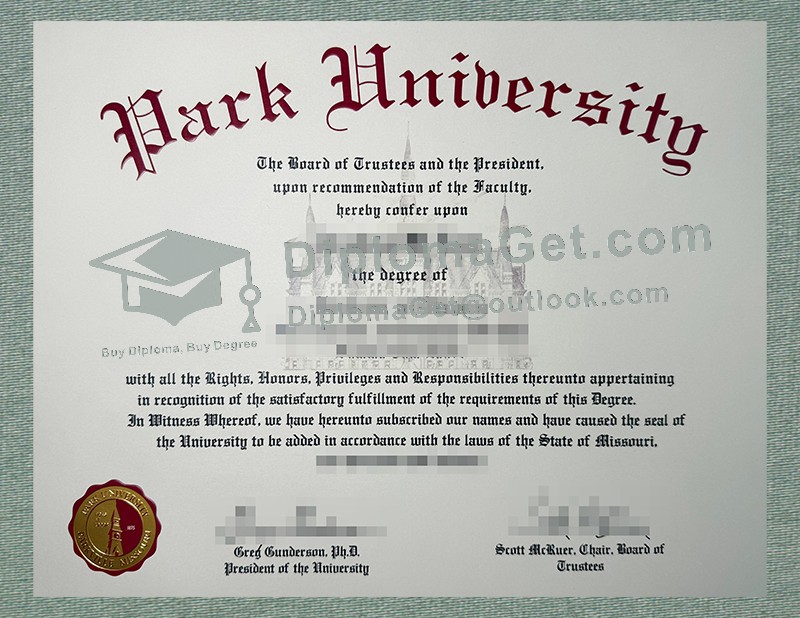 帕克大学文凭, park university Diploma