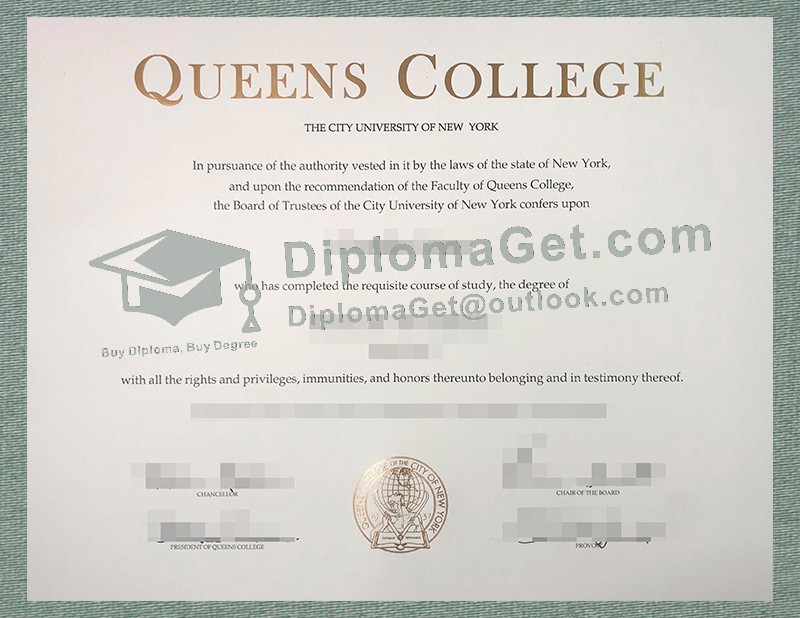 皇后学院学位, Queens College Degree