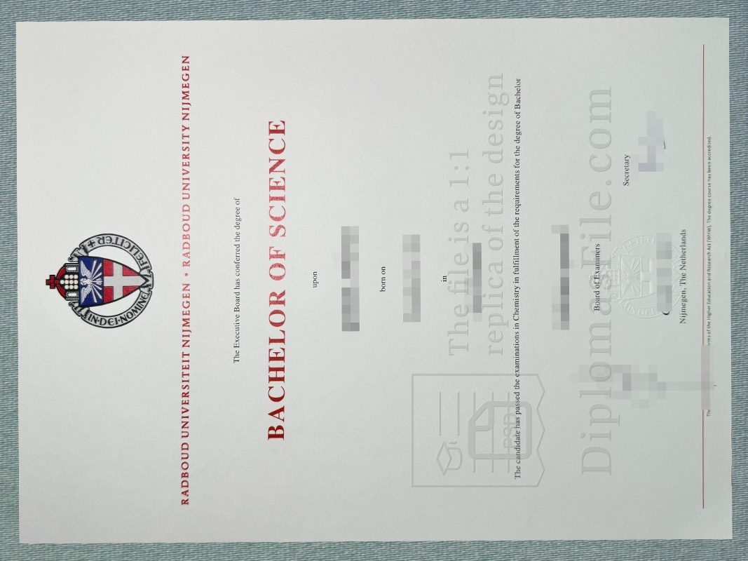 奈梅亨拉德堡德大学文凭, Radboud University Nijmegen Diploma