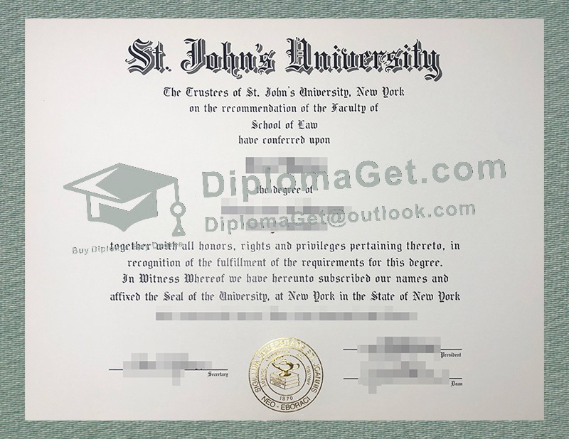 圣约翰大学文凭, St John's University Diploma