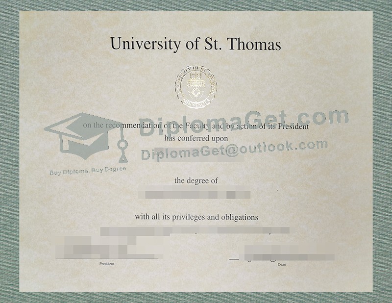 圣托马斯大学文凭, St Thomas University Diploma