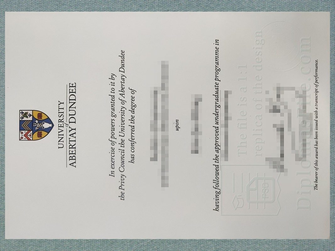 阿伯泰大学学位, Abertay University Degree