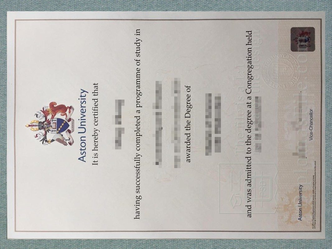 阿斯顿大学学位, Aston University Degree