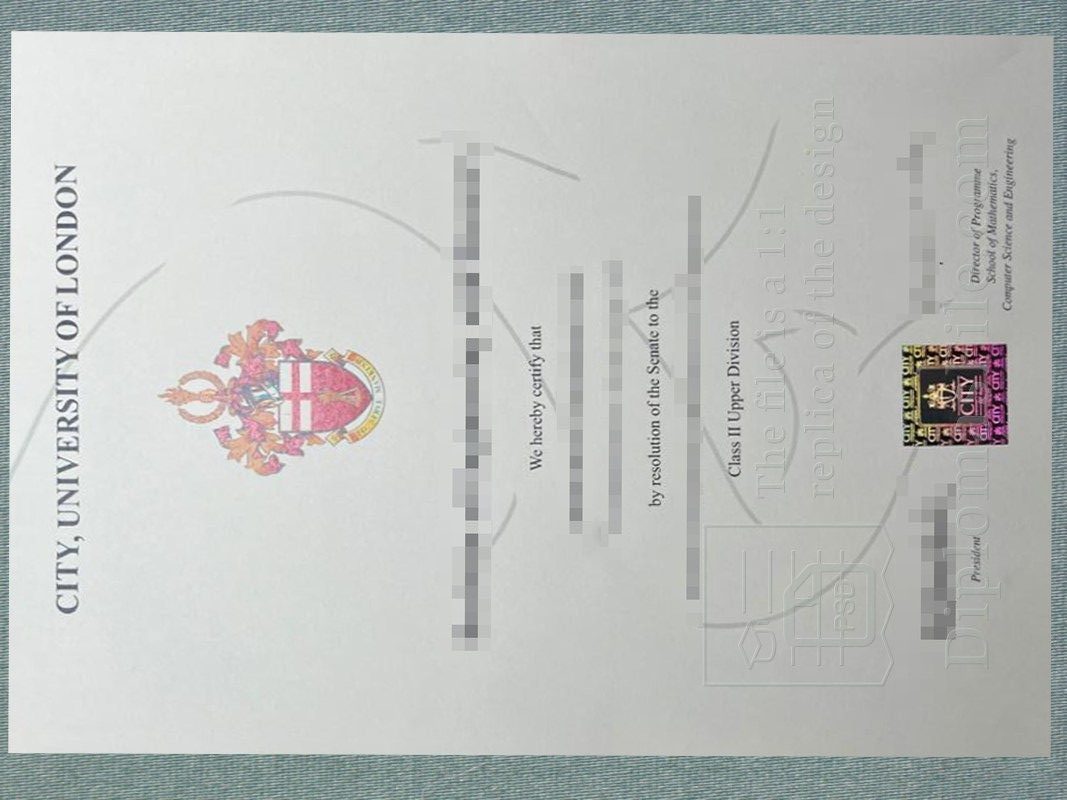 伦敦城市大学学位, City University London degree