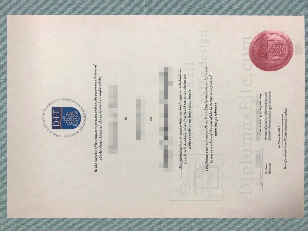 都柏林理工学院文凭, Dublin Institute of Technology Diploma