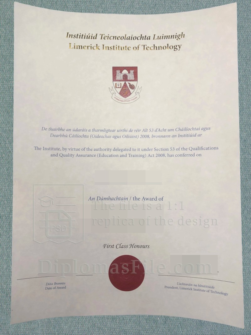利默里克理工学院文凭, Limerick Institute of Technology Diploma