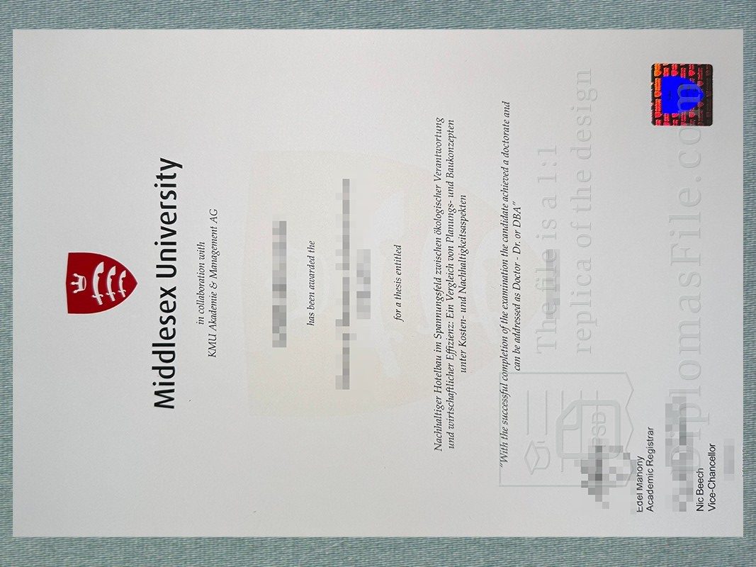 伦敦米德尔塞克斯大学学位, Middlesex University London degree