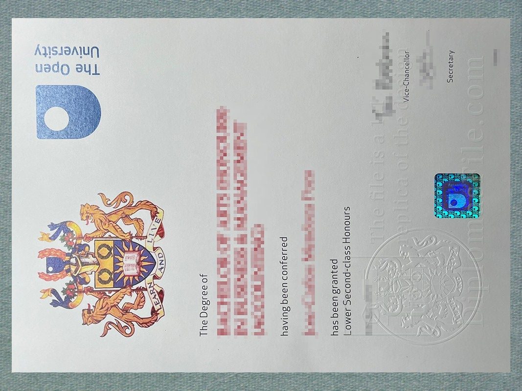 开放大学学位, The open university Degree