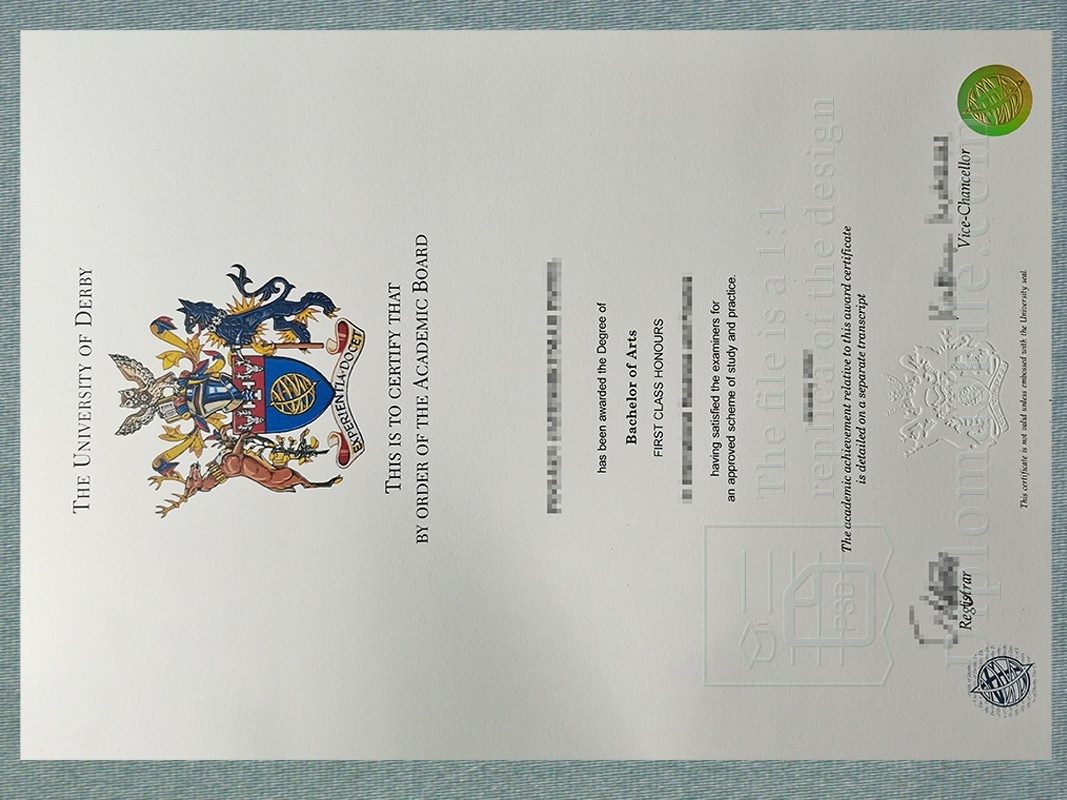 德比大学学位, University of Derby degree