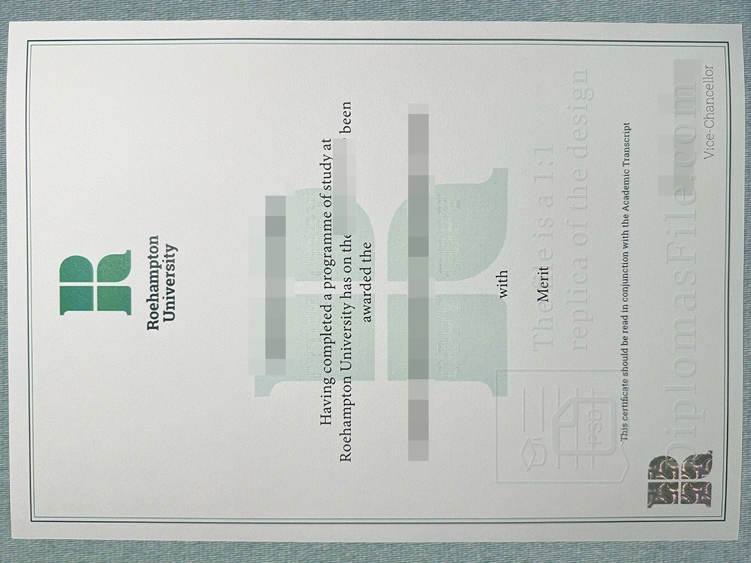 罗汉普顿大学学位, University of Roehampton degree