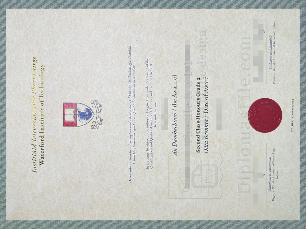 沃特福德理工学院文凭, Waterford Institute of Technology Diploma